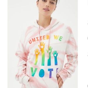 NWT Urban Outfitters 🌈 Pride 🌈 Together We Vote Sweatshirt - S